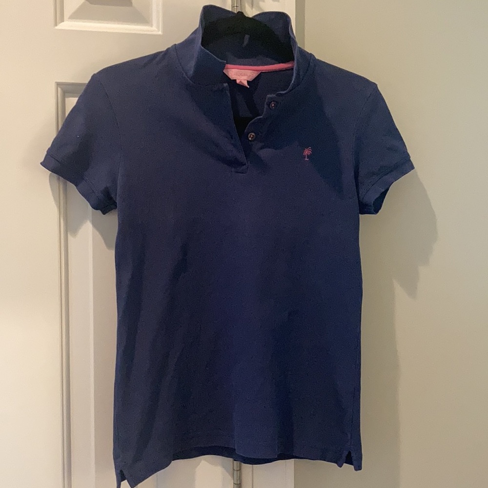 Lilly Pulitzer Navy Polo